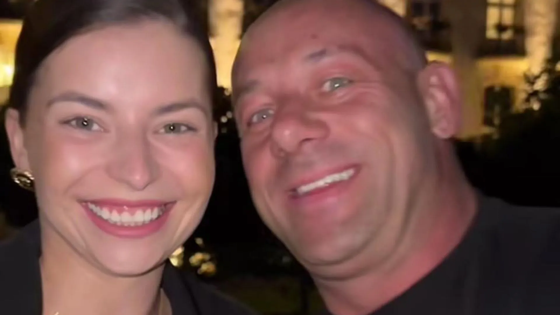 Robert Burneika z narzeczoną