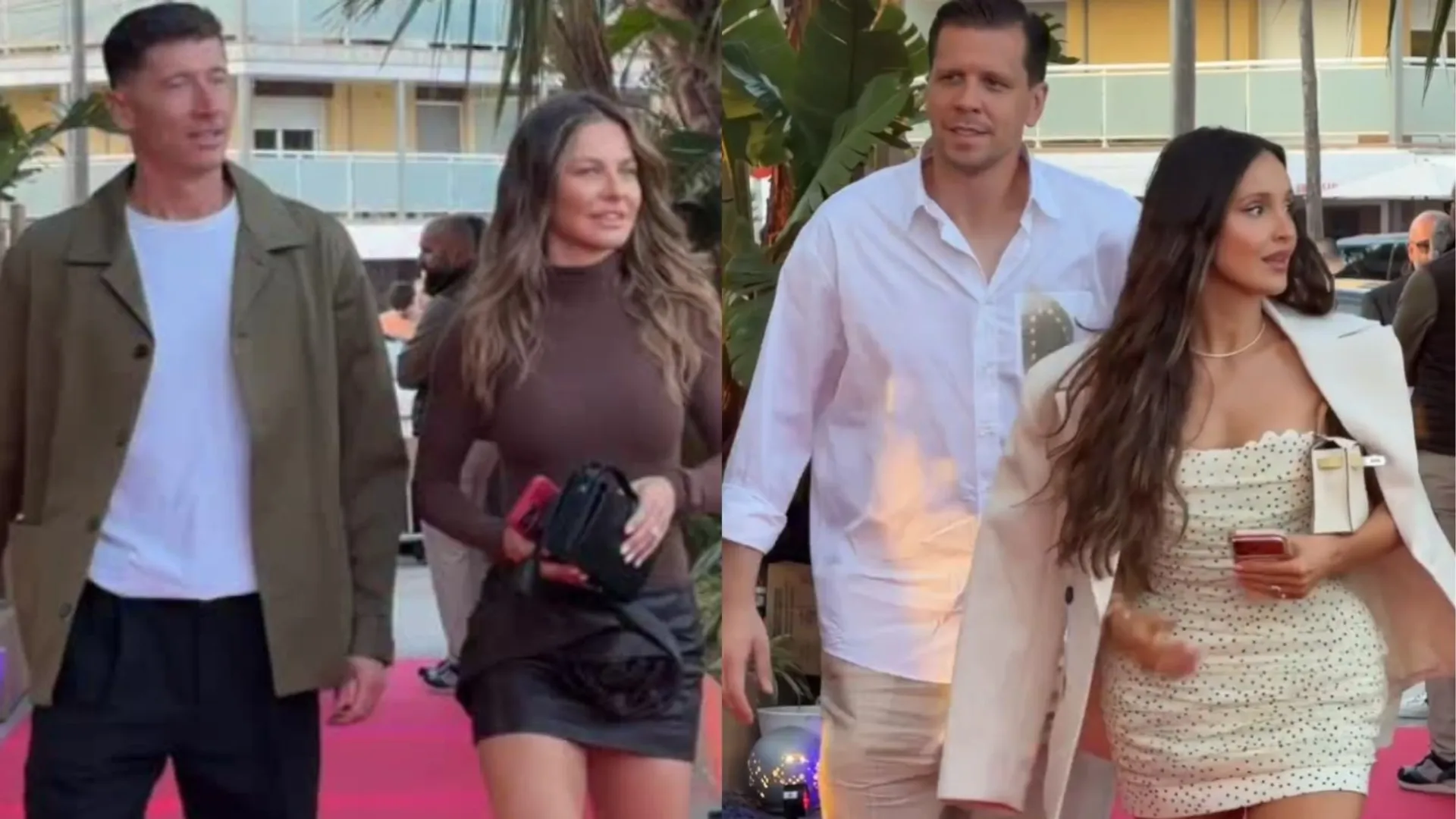 Robert Lewandowski i Anna Lewandowska