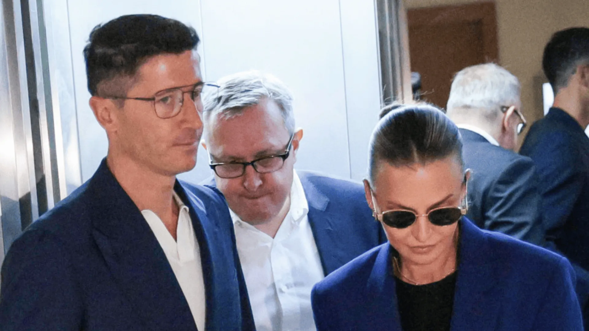 Robert  Lewandowski i Anna Lewandowska