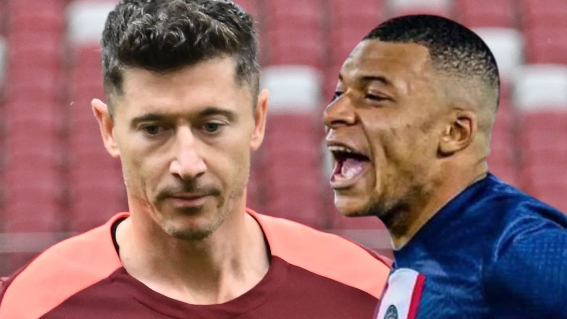 Robert Lewandowski i Kylian Mbappe