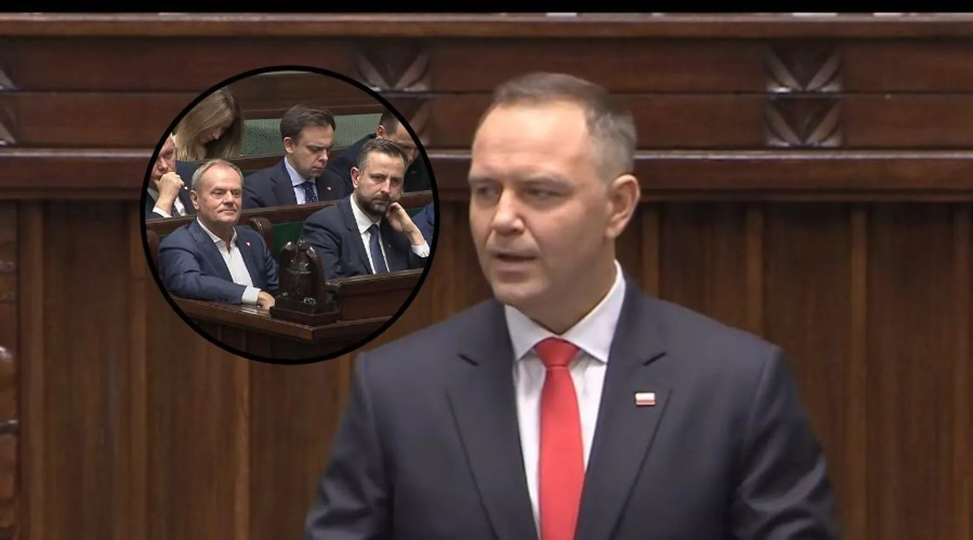 Nawrocki i politycy