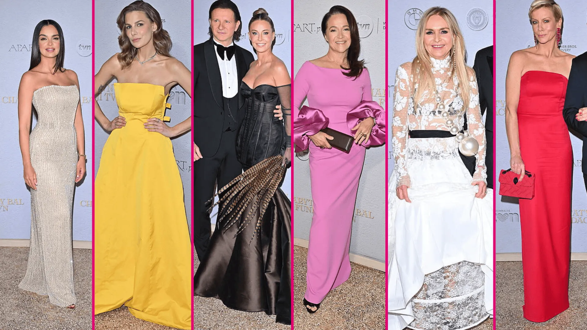 Gwiazdy na balu charytetywnym TVN