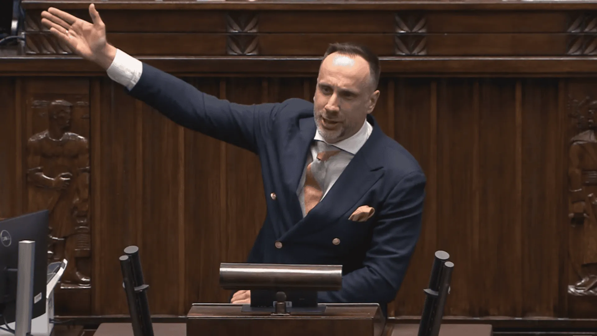 Janusz Kowalski, Donald Tusk, Sejm, Ukraina