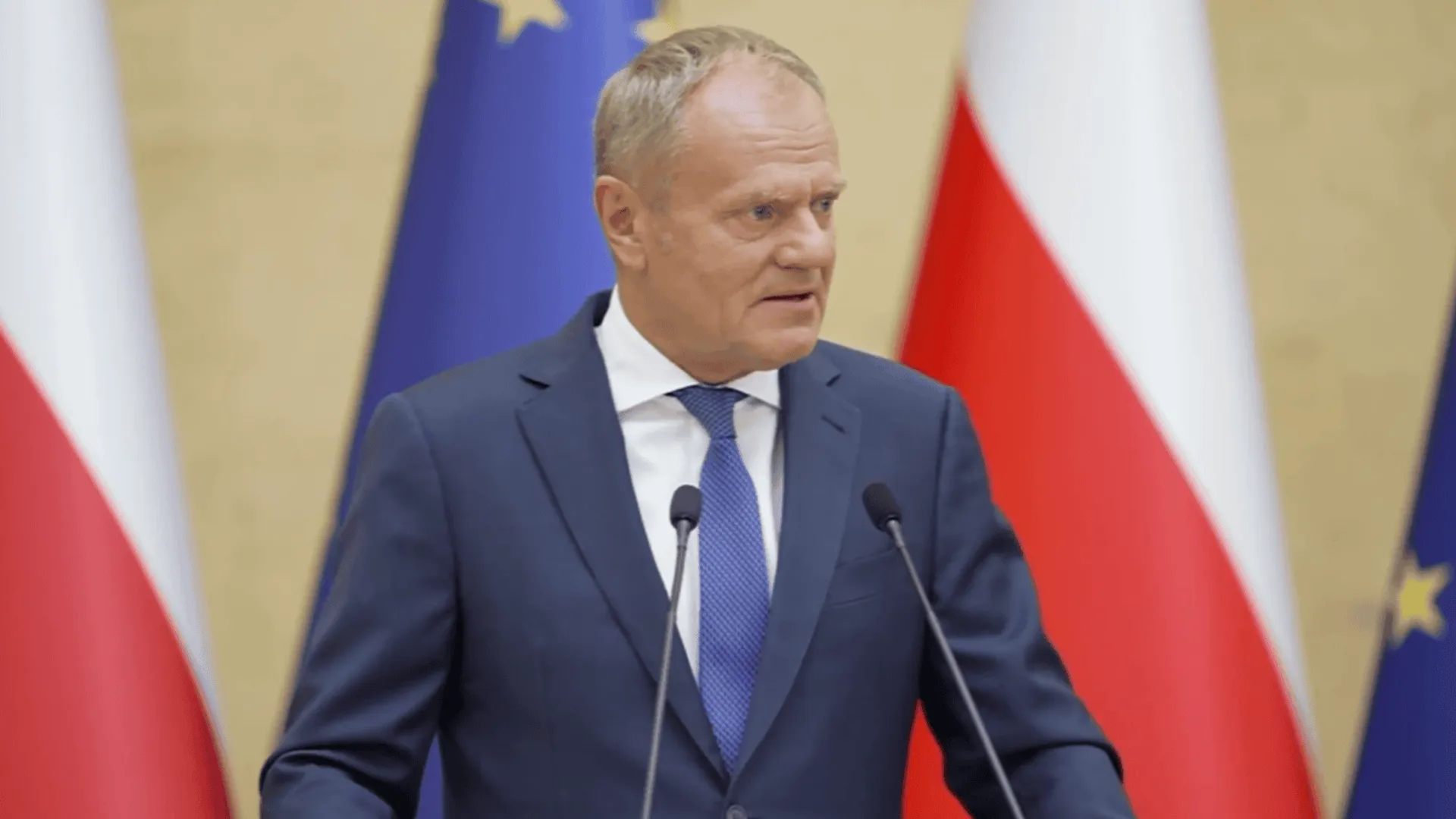 Donald Tusk, Konferencja