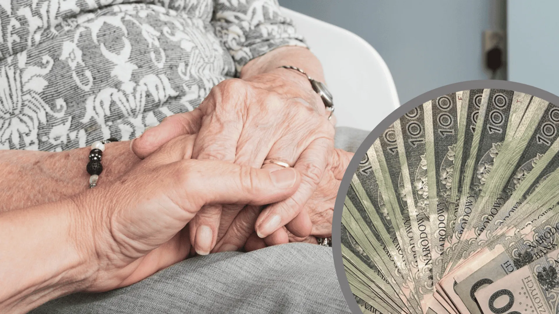 Seniorka, pieniądze