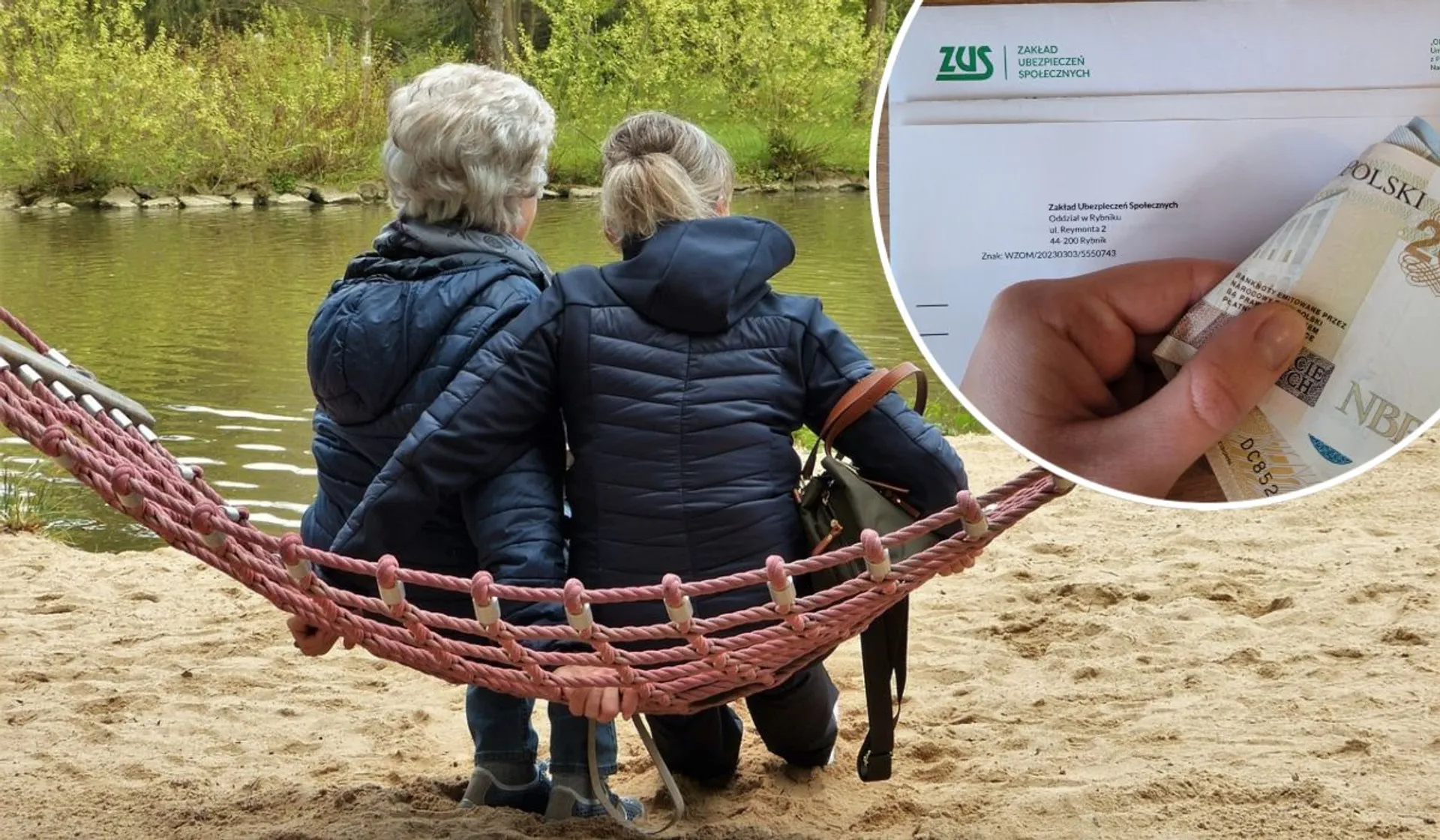 Seniorki, list z ZUS-u, pieniądze