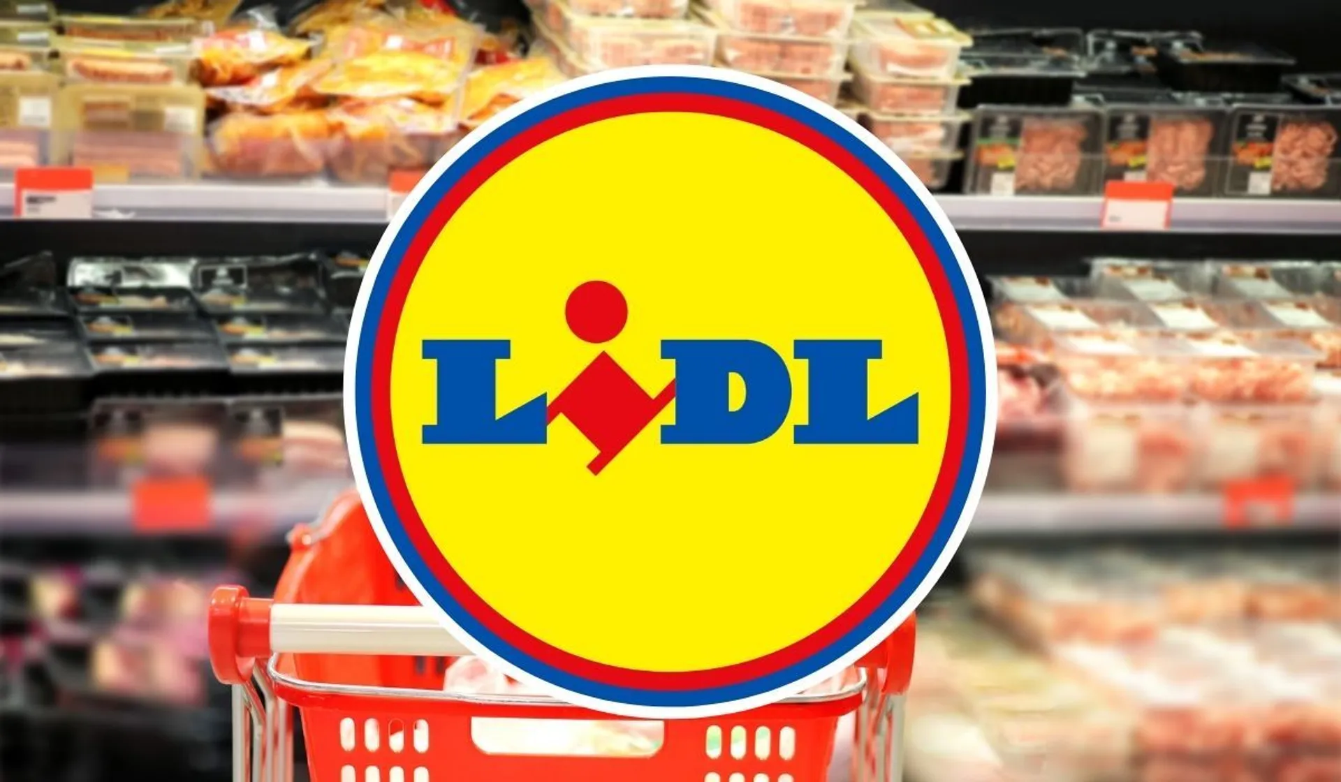 Sklep, logo Lidl
