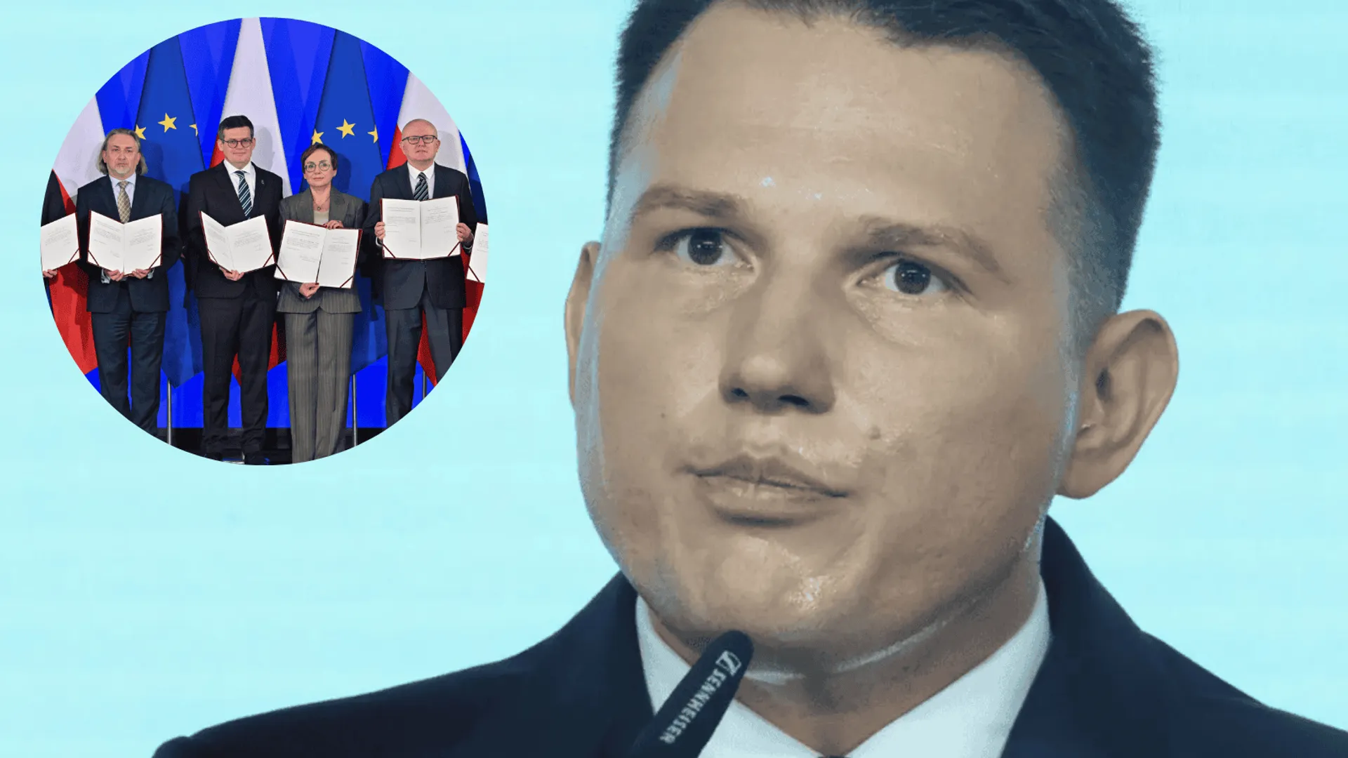 Sławomier Mentzen skomentował ślubowanie sędziów TK w Sejmie