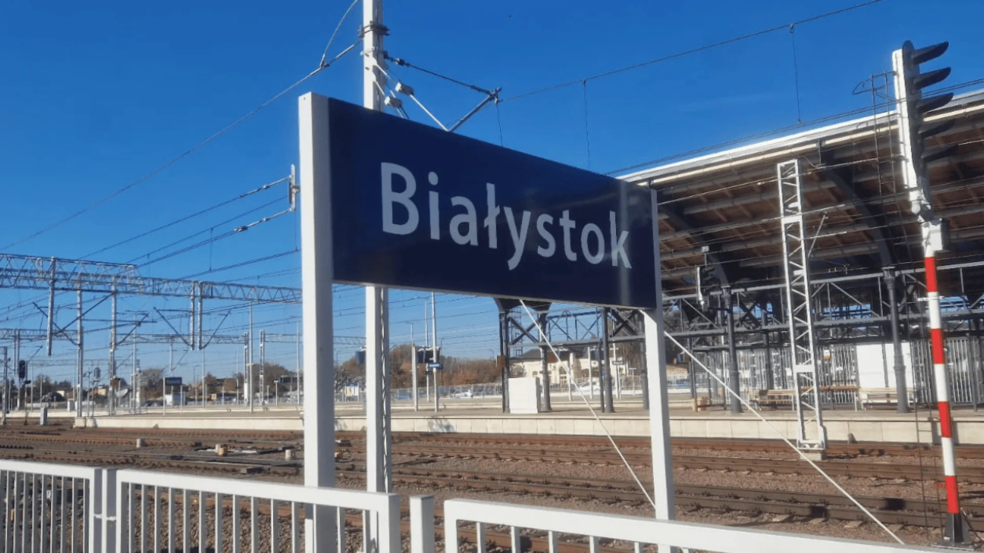 Stacja kolejowa w Białymstoku