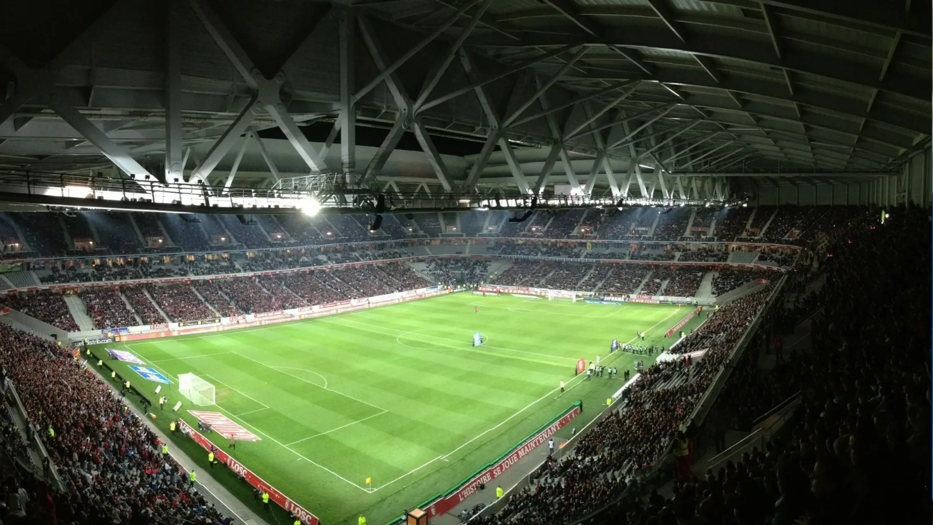 Mundial, stadion, flaga, Rosja, flaga Rosji