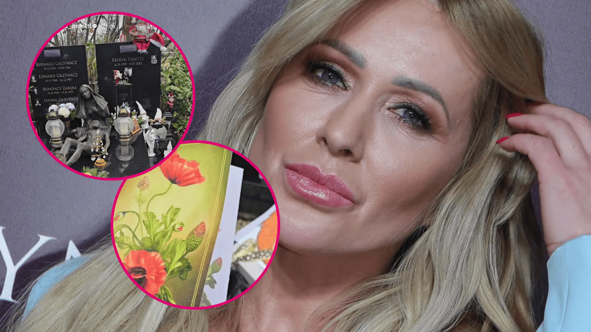 Sylwia Peretti pokazała grób syna przed świętami. To na nim zostawiła