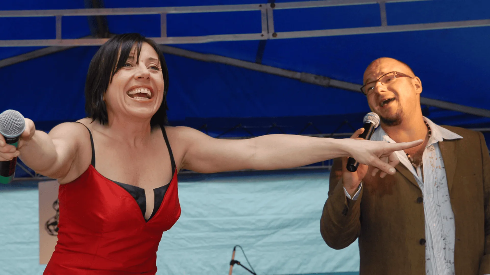 Piotr Gąsowski i Hanna Śleszyńska