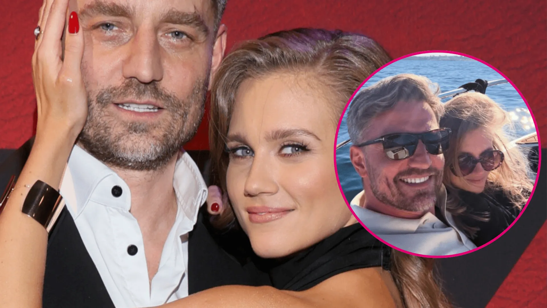 Agnieszka Kaczorowska i Marcin Rogacewicz