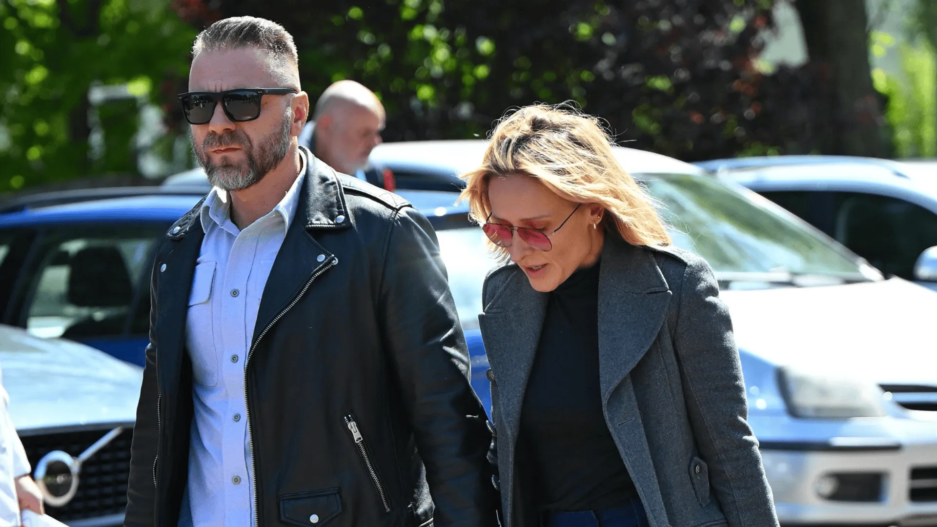 Patrycja Markowska z mężem