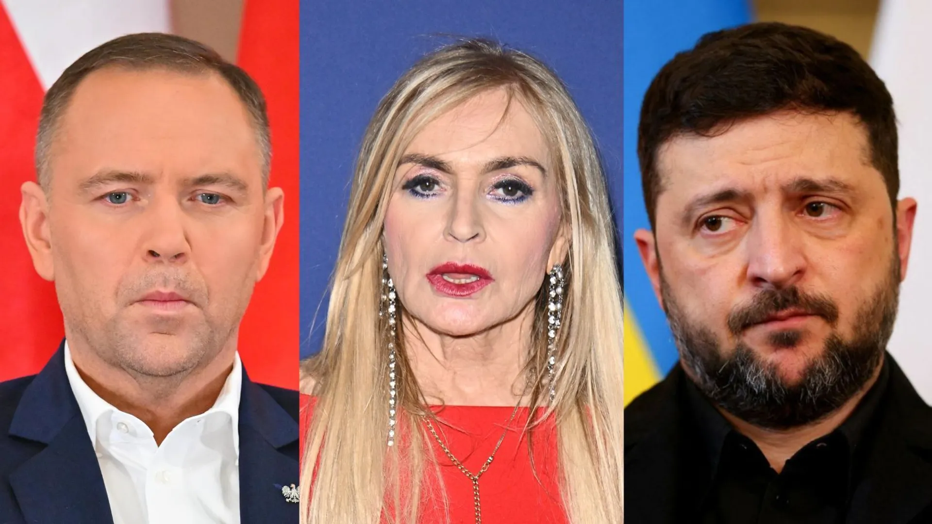 Karol Nawrocki, Monika Olejnik, Wołodymyr Zełenski