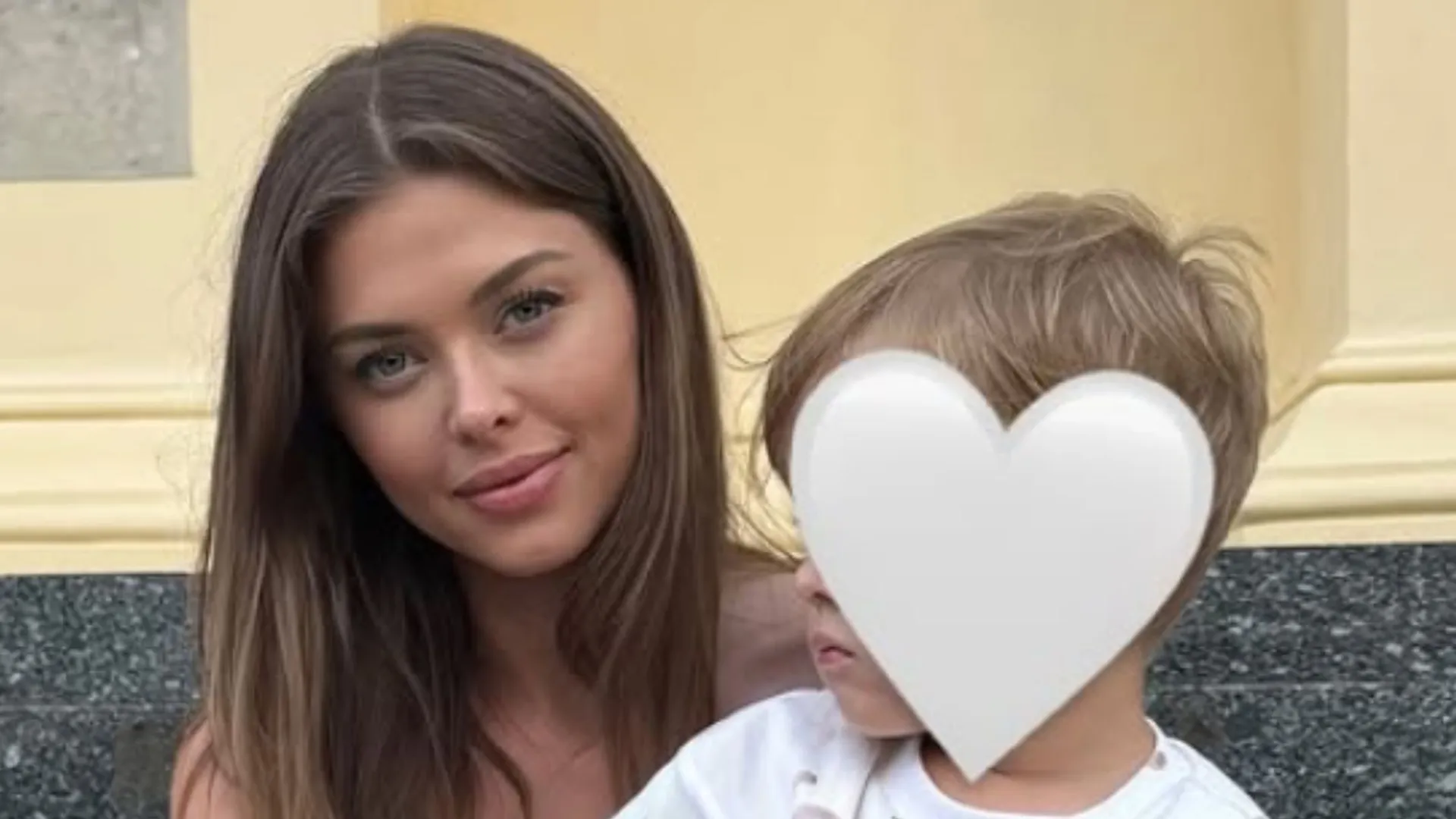 Joanna Opozda z synkiem