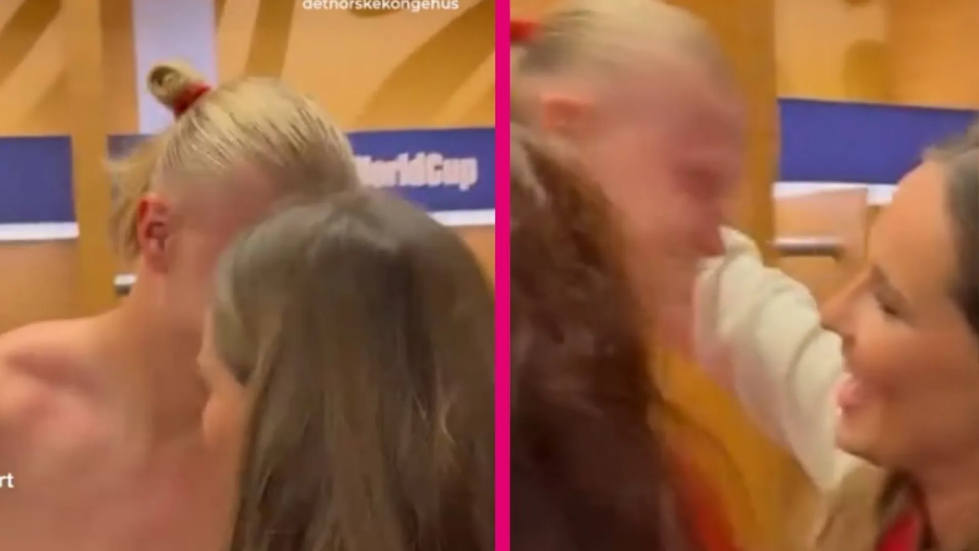 Erling Haaland z księżniczką