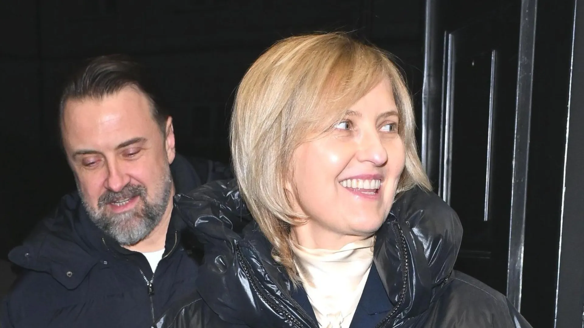 Izabela Kuna z mężem