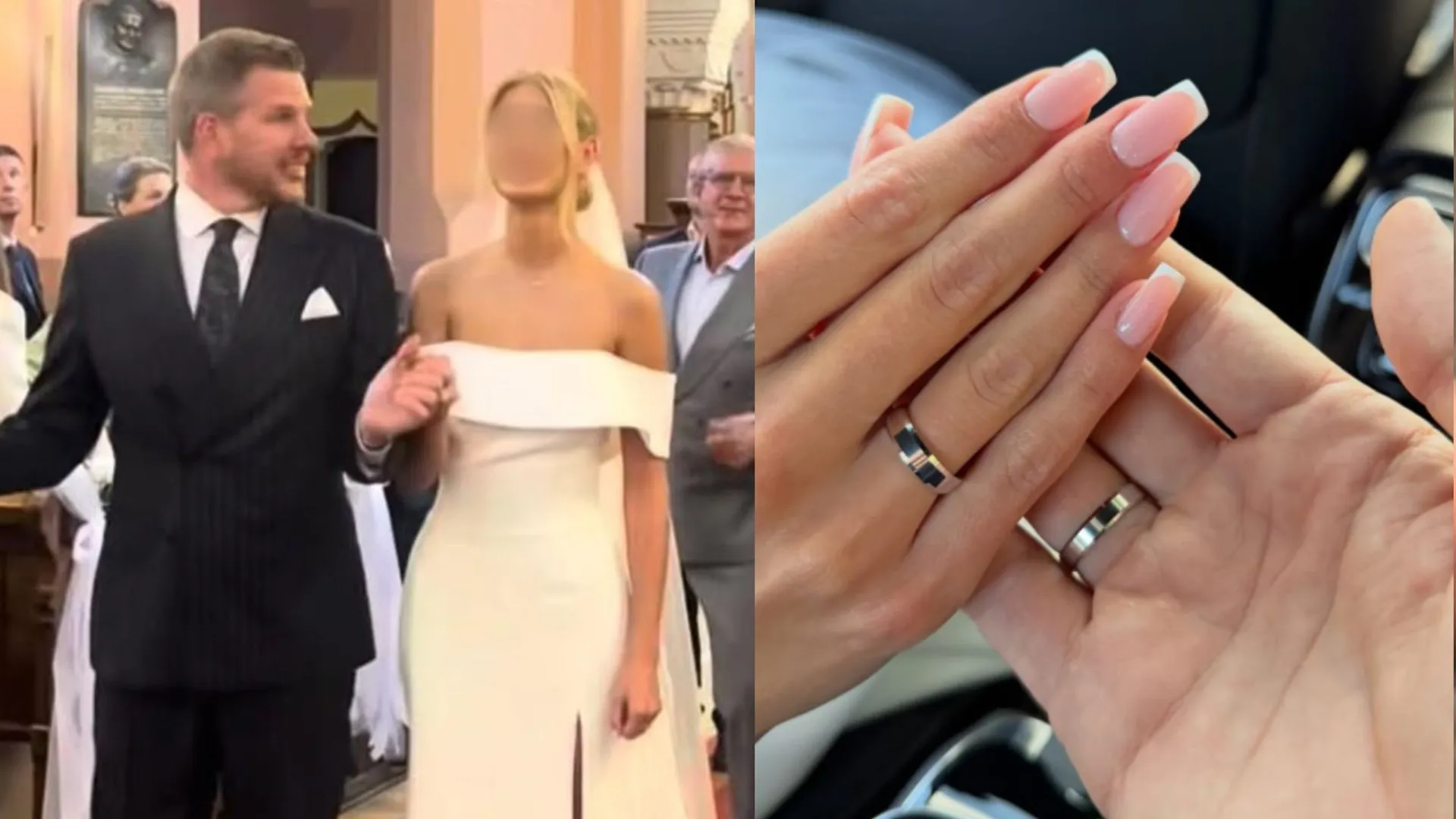 ślub Filipa Chajzera i Bianki