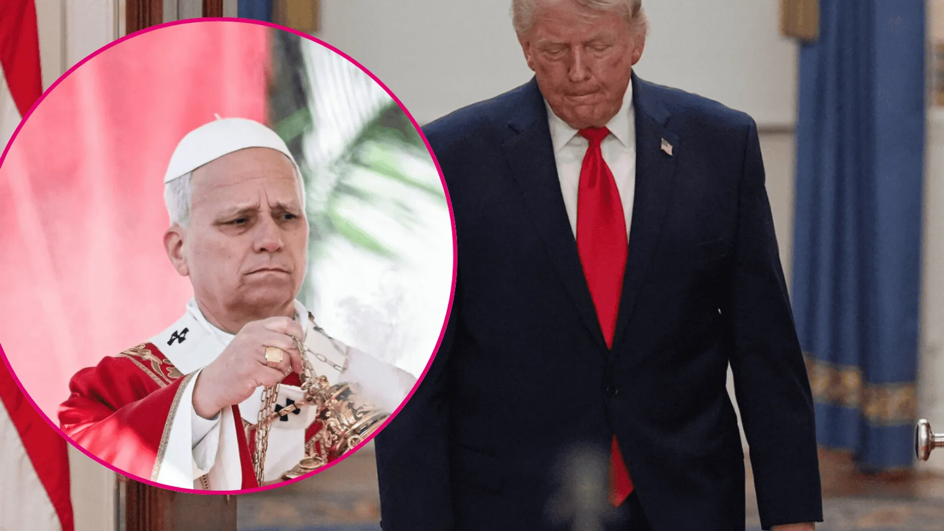 Papież Leon XIV, Donald Trump