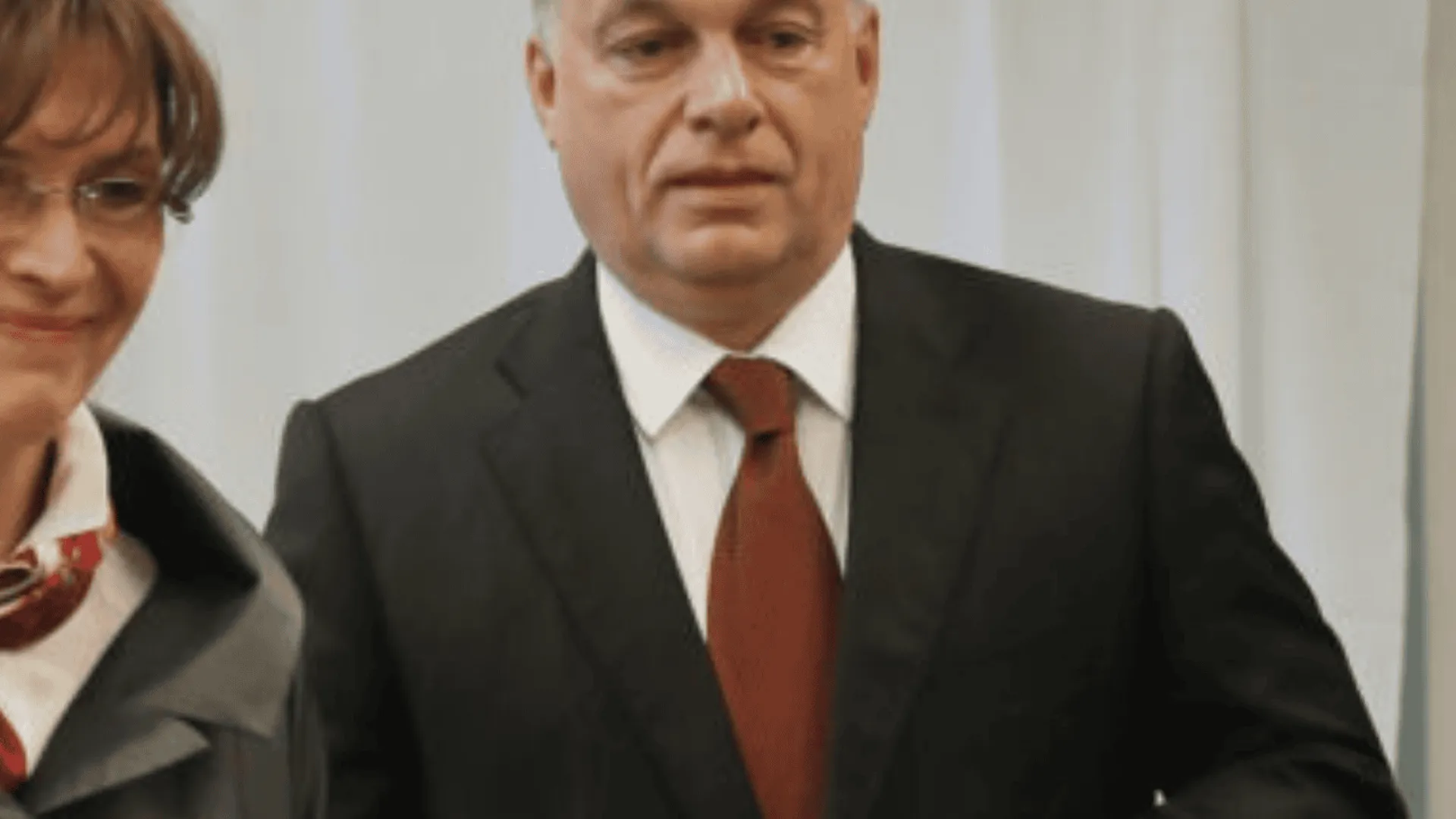 Victor Orban z żoną