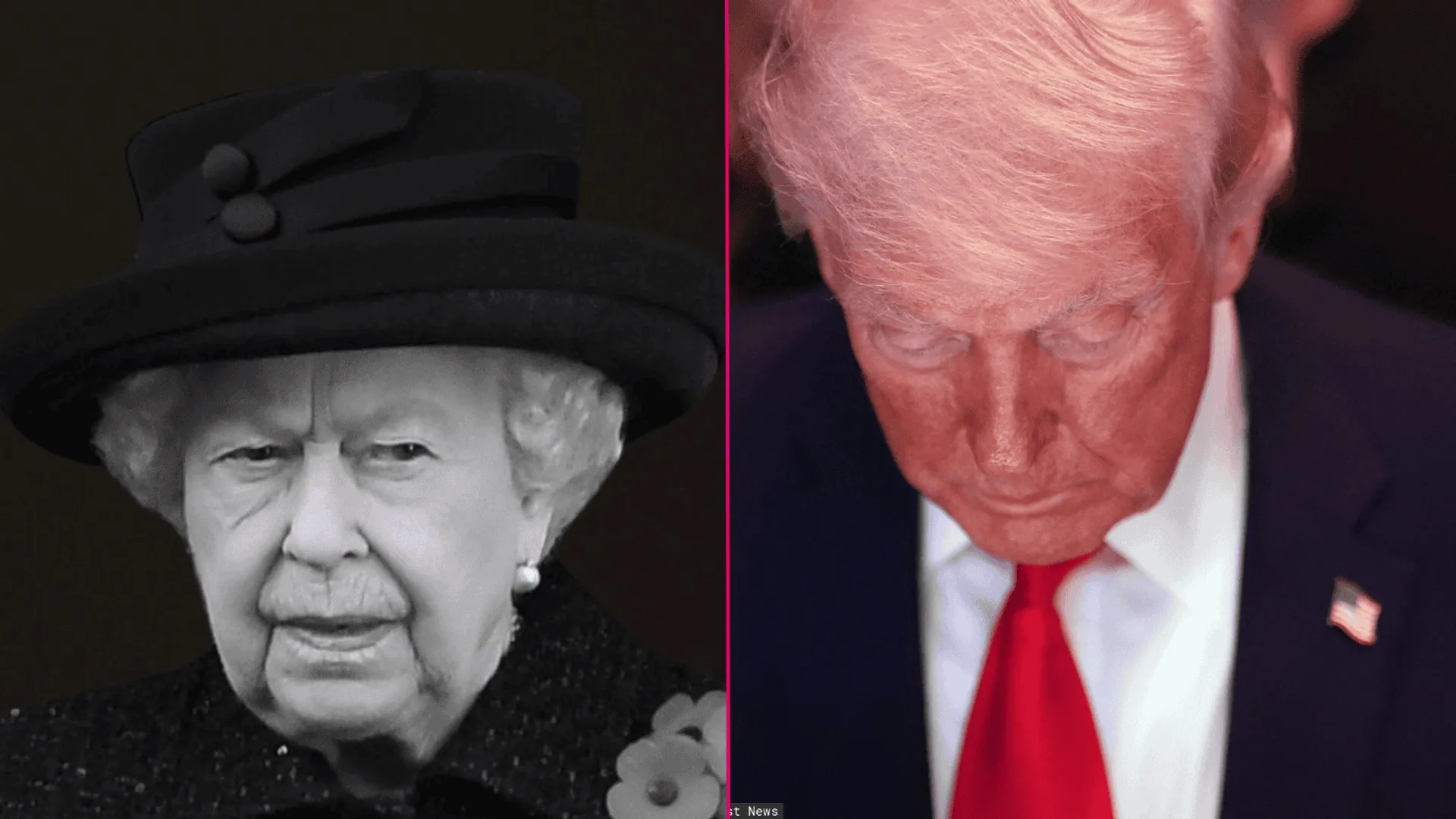 Królowa Elżbieta, Donald Trump