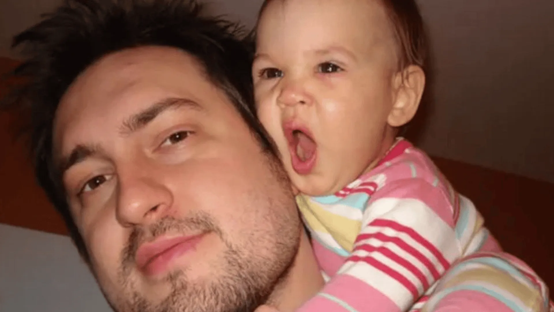 Marcin Prokop z córką