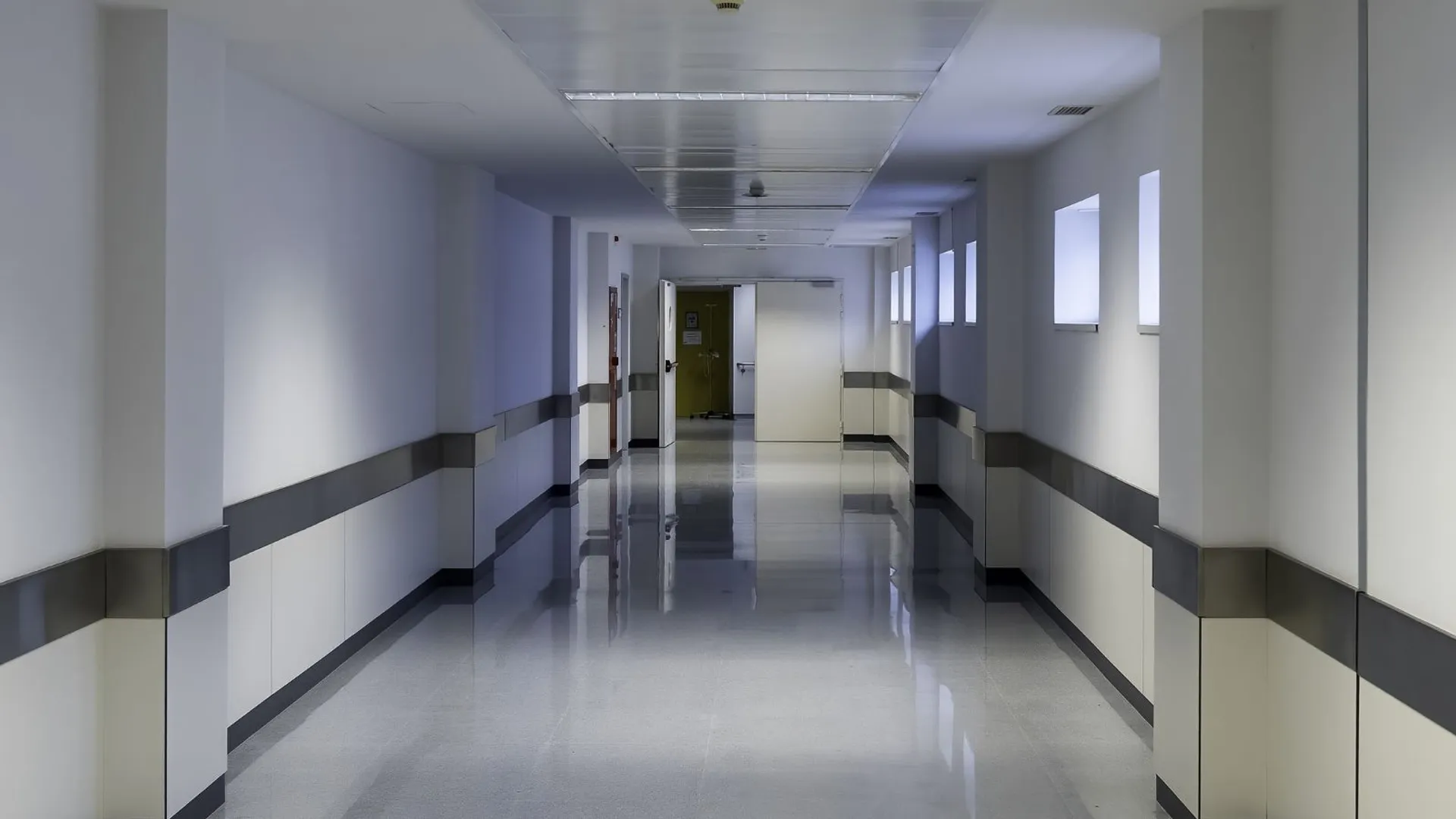 Korytarz w szpitalu