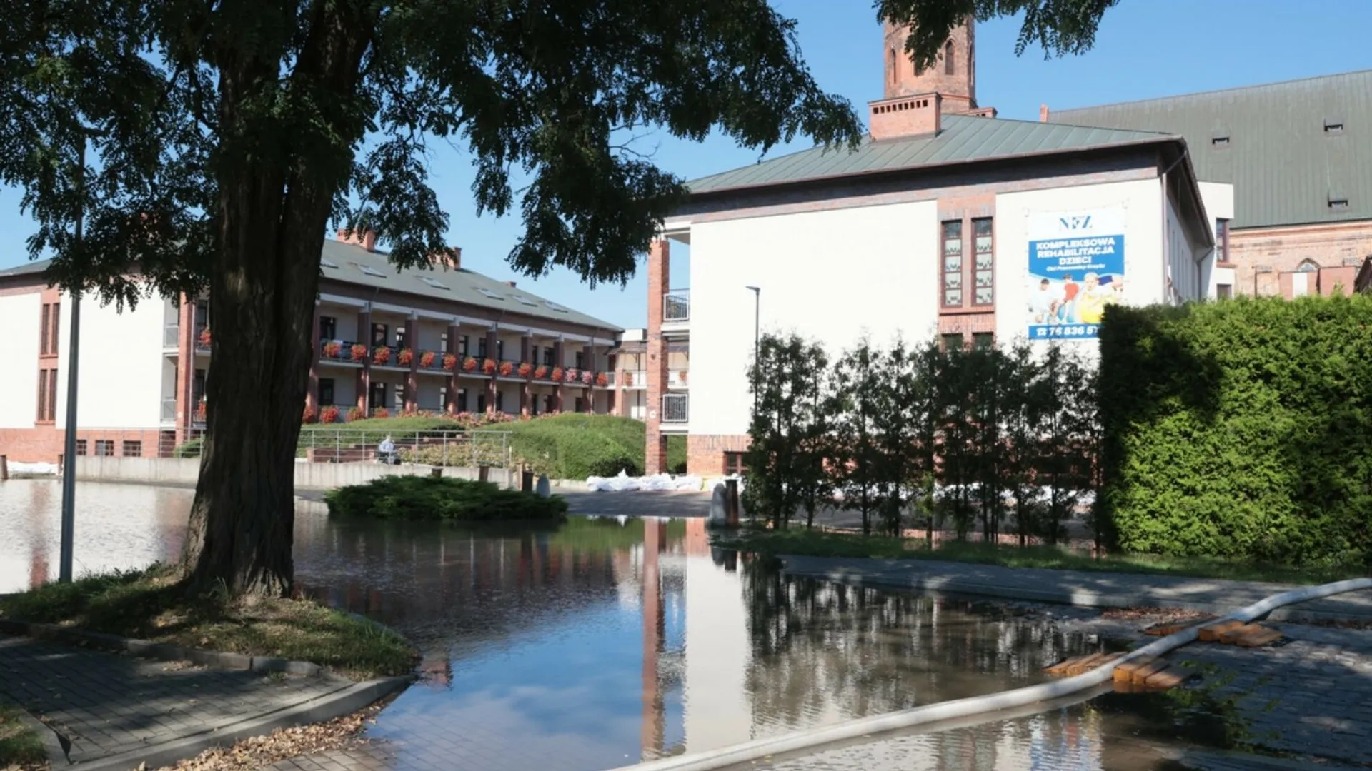 Szpital, Rzeszów, Uniwersytecki Szpital Kliniczny w Rzeszowie, powódź