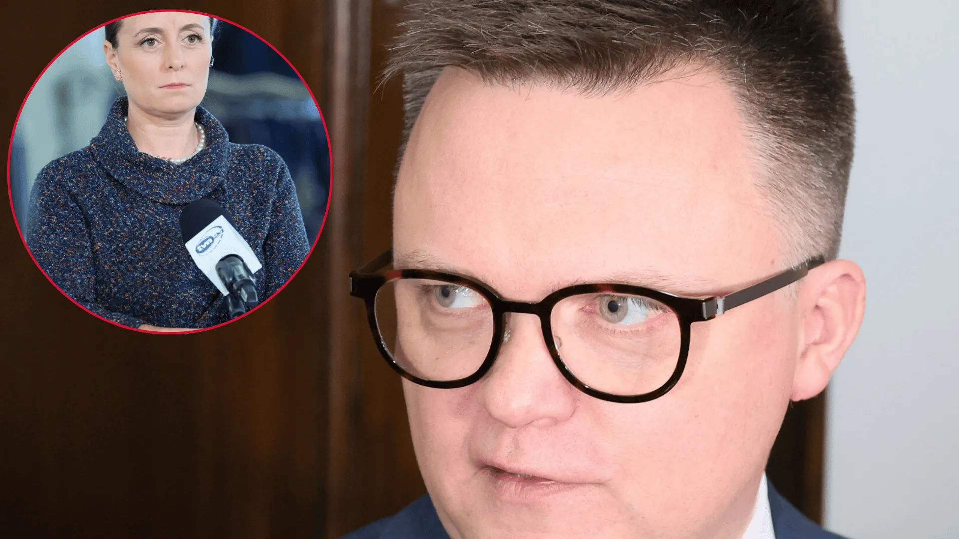 Szymon Hołownia, Agata Adamek fot. East News