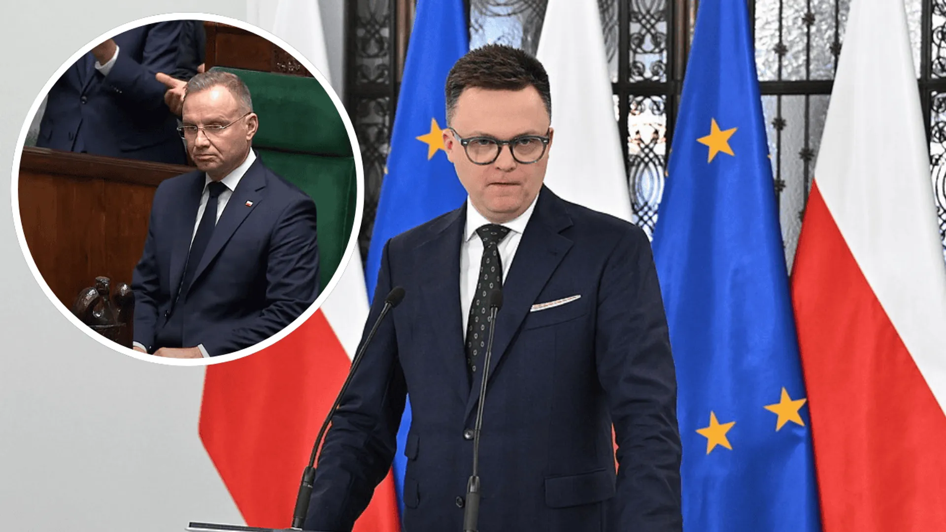 Szymon Hołownia, Andrzej Duda