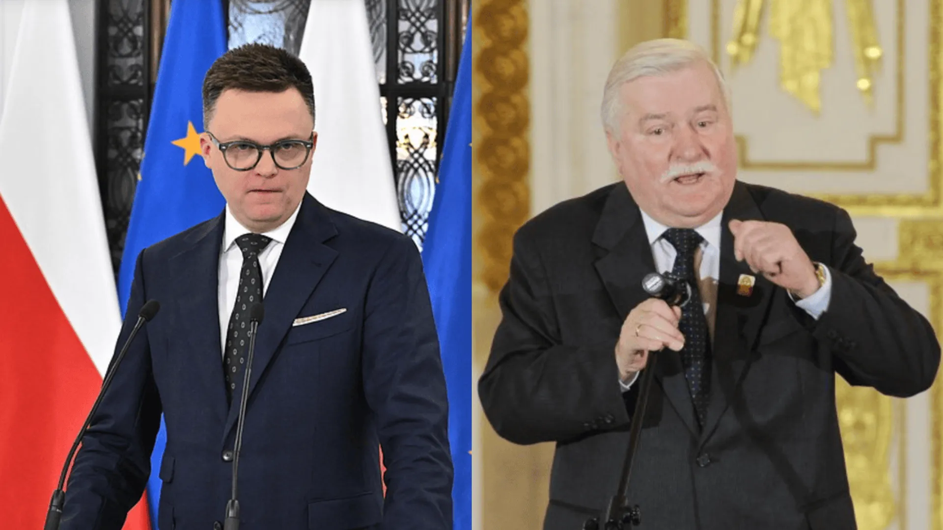 Szymon Hołownia, Lech Wałęsa