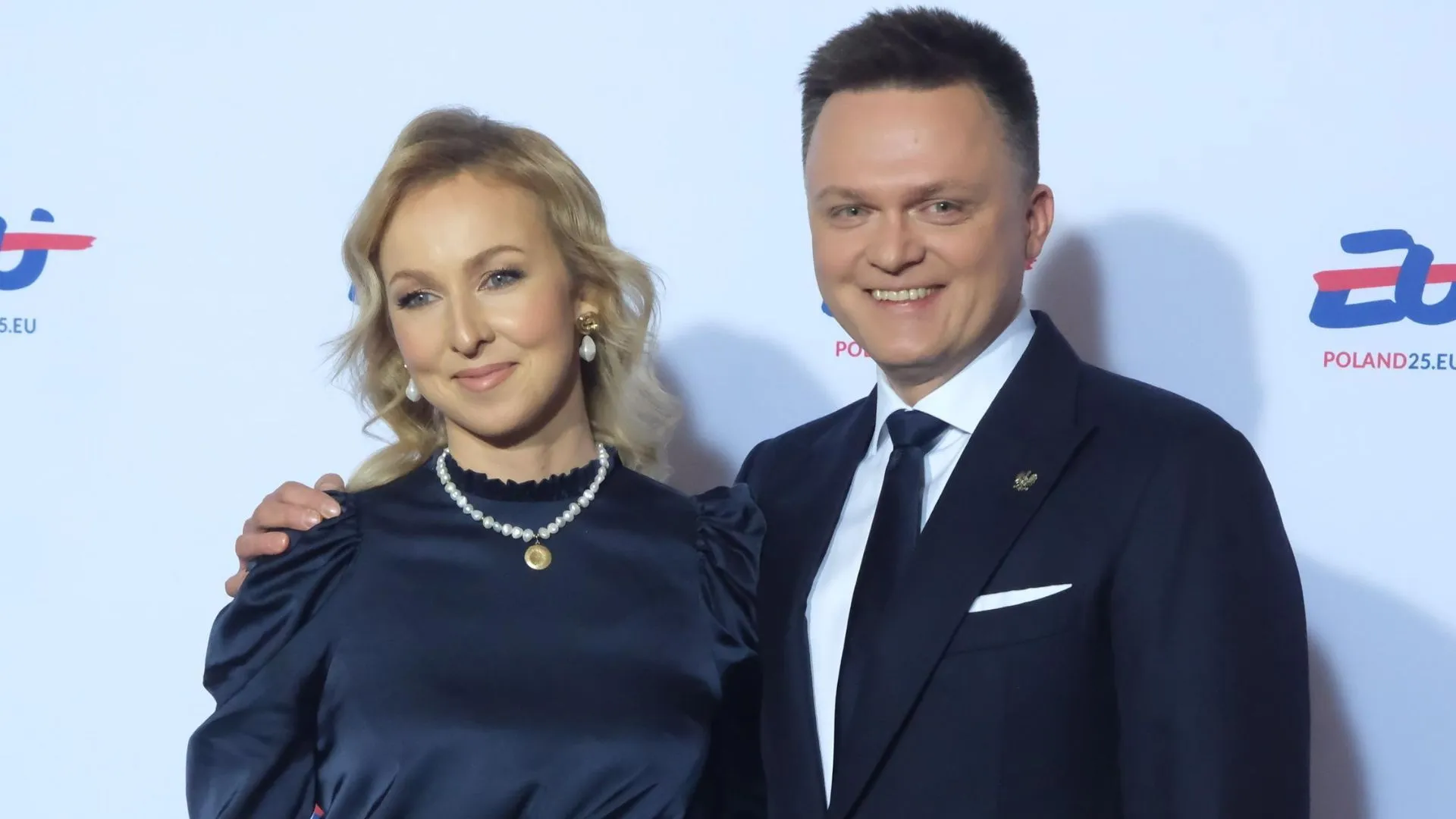 Szymon Hołownia z żoną
