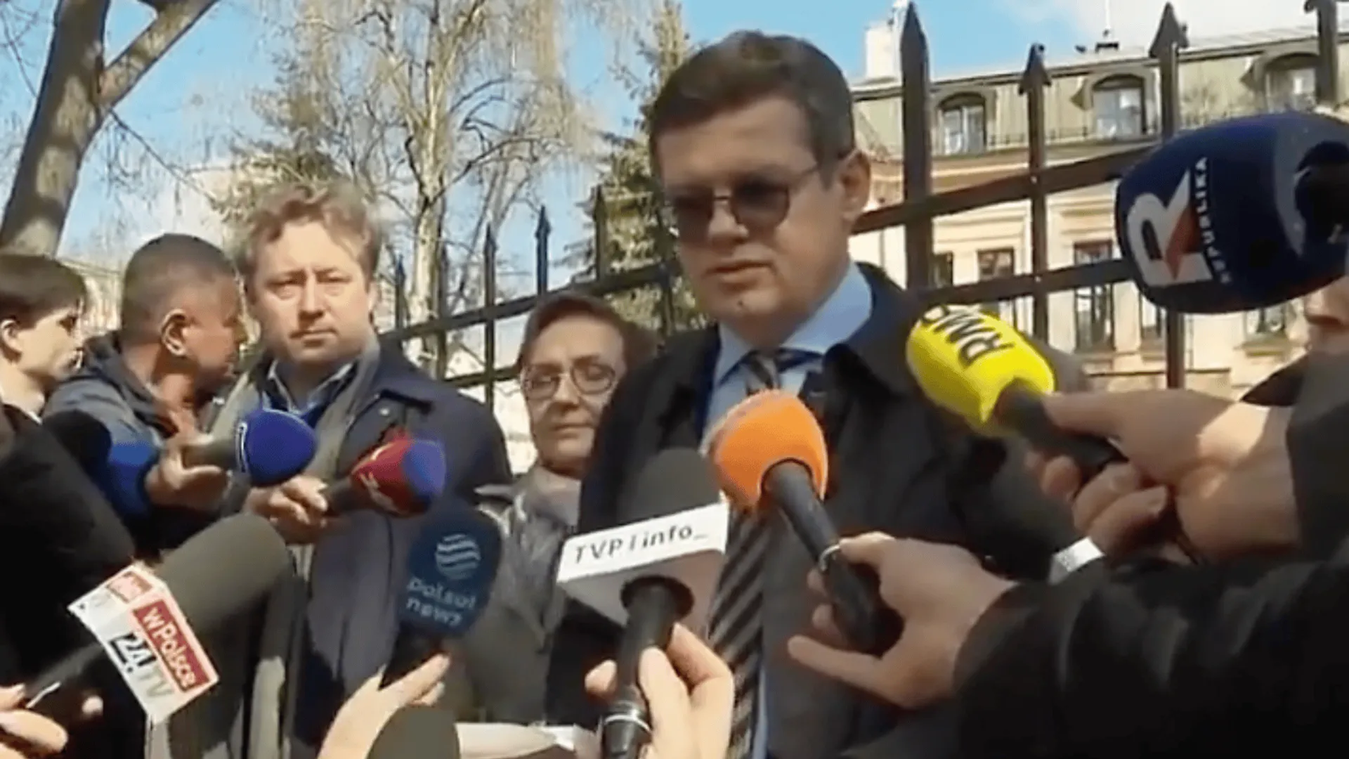 Sędzia Krystian Markiewicz, fot. @MagdaGibbson/X