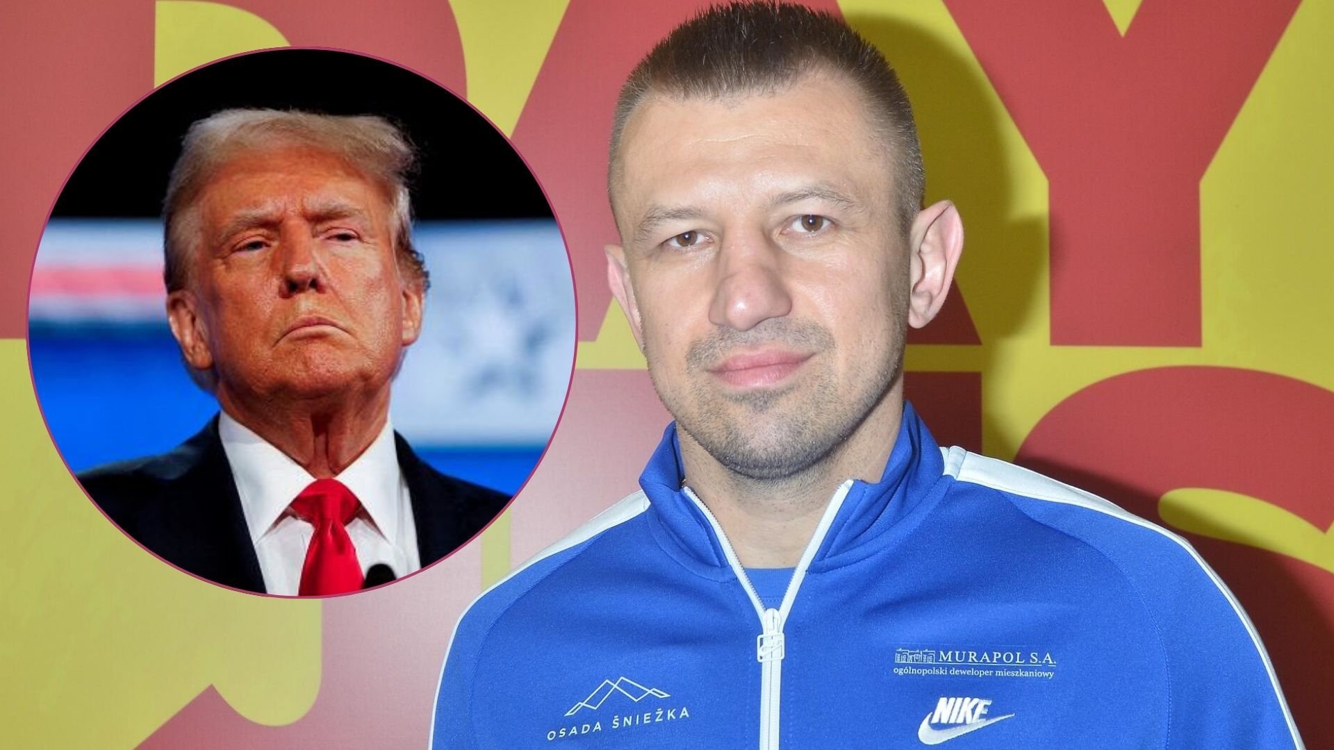 Tomasz Adamek, Donald Trump