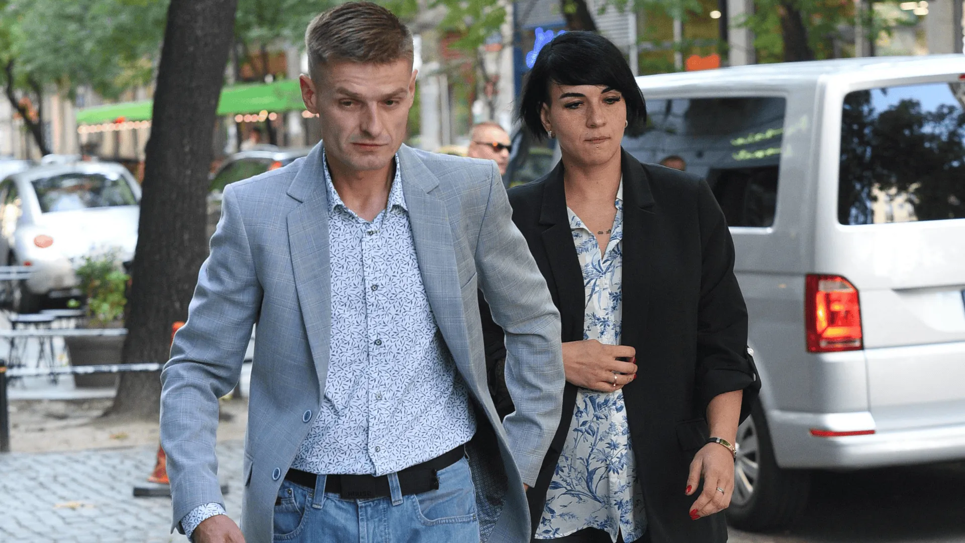 Tomasz Komenda i jego partnerka