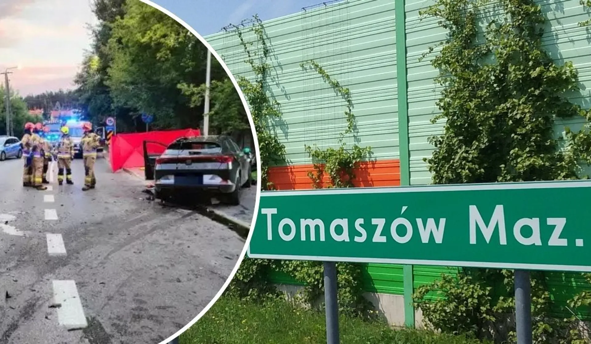 Tomaszów Mazowiecki wypadek
