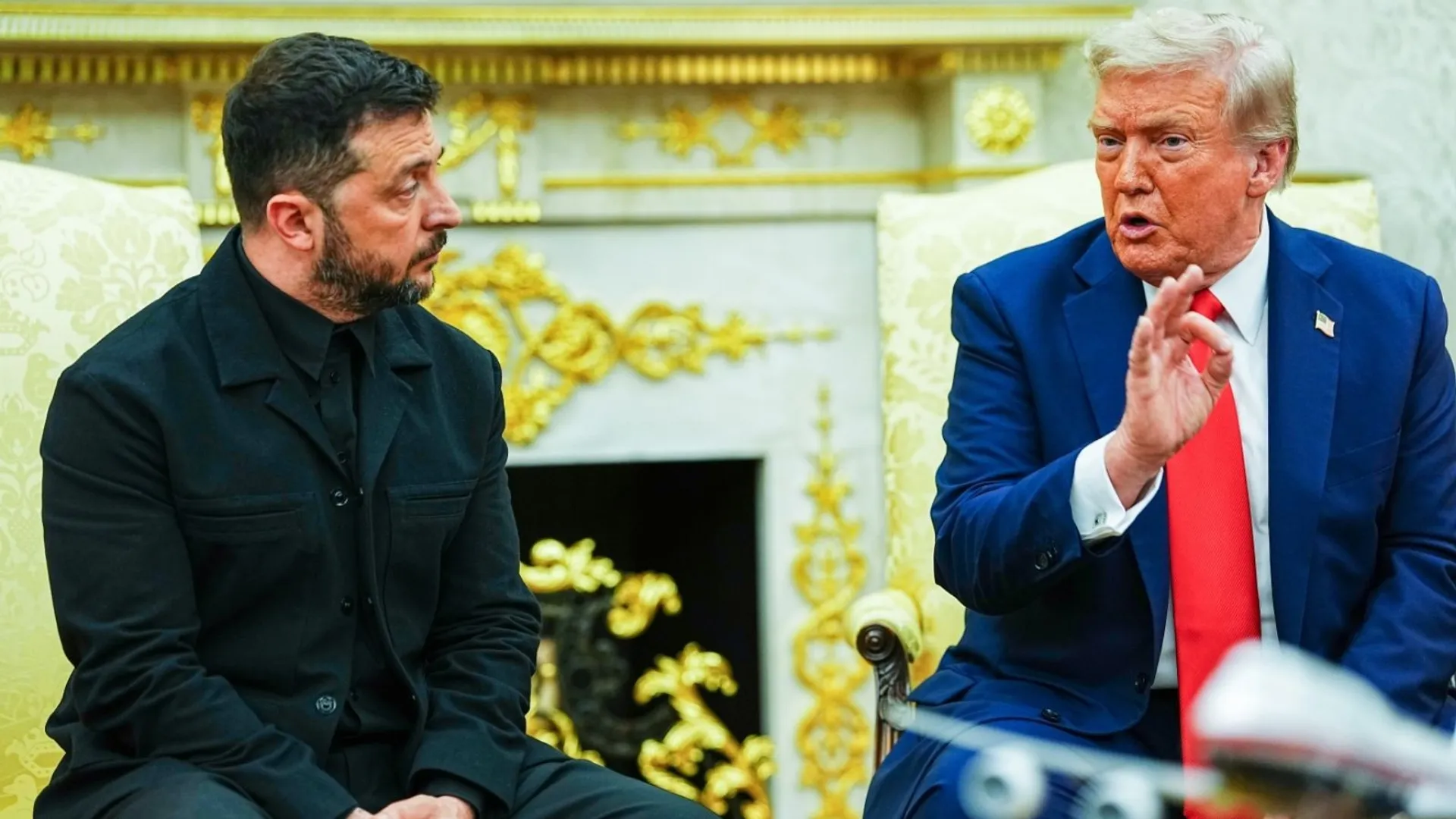 Wołodymyr Zełenski, Donald Trump