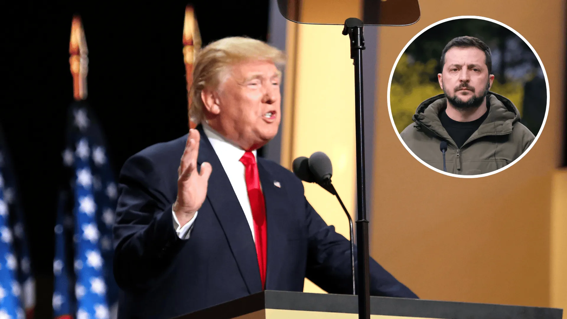 Donald Trump, Wołodymyr Zełenski