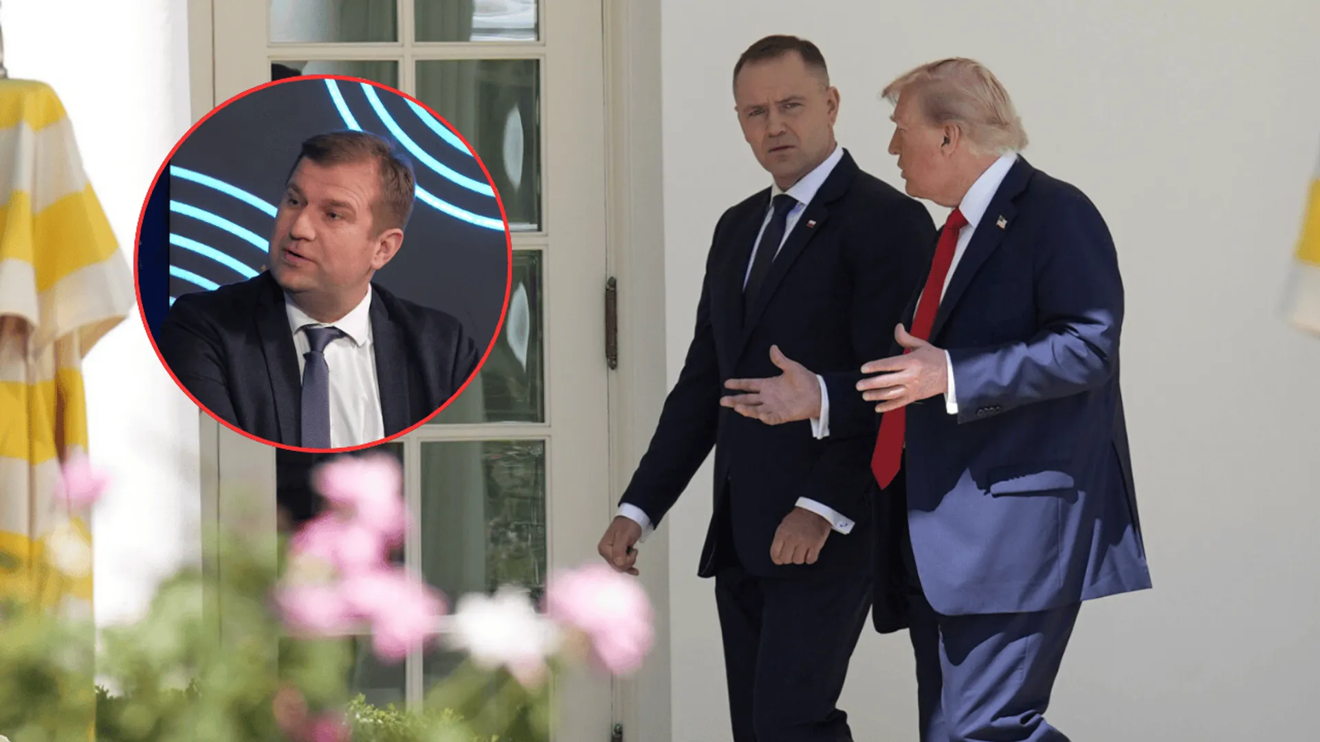 Karol Nawrocki i Donald Trump