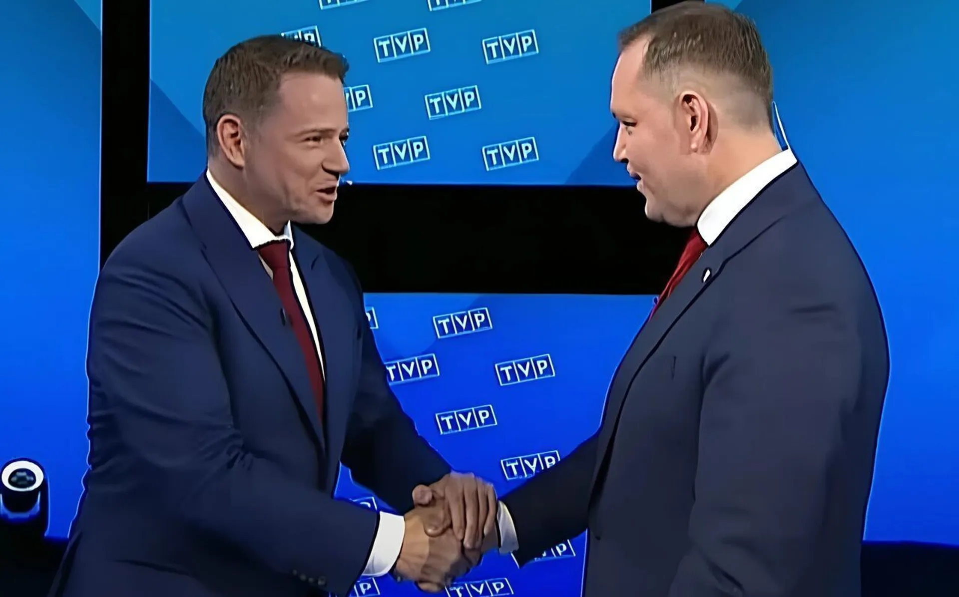 Trzaskowski i Nawrocki