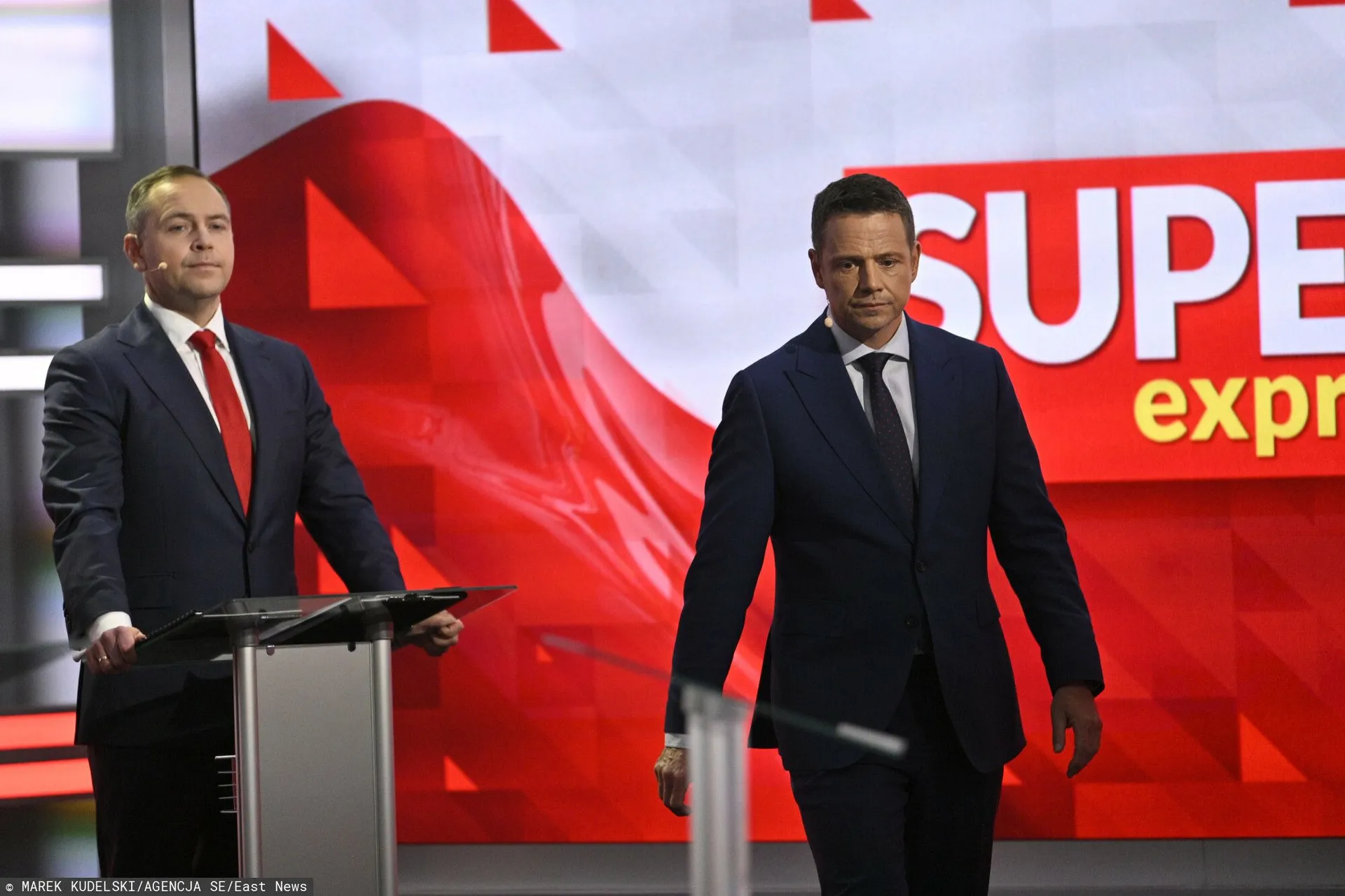 Trzaskowski i Nawrocki