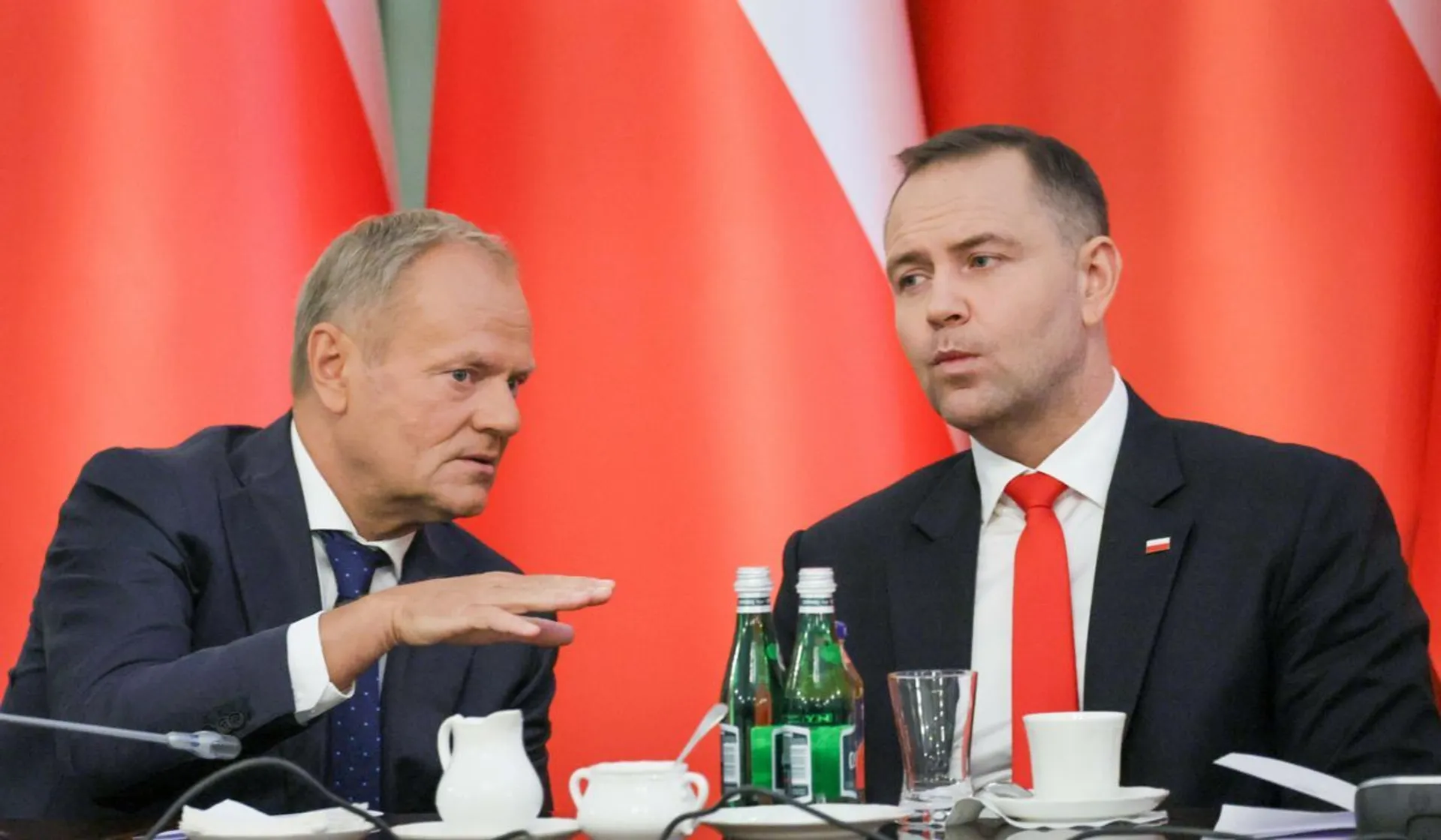 Tusk i Nawrocki