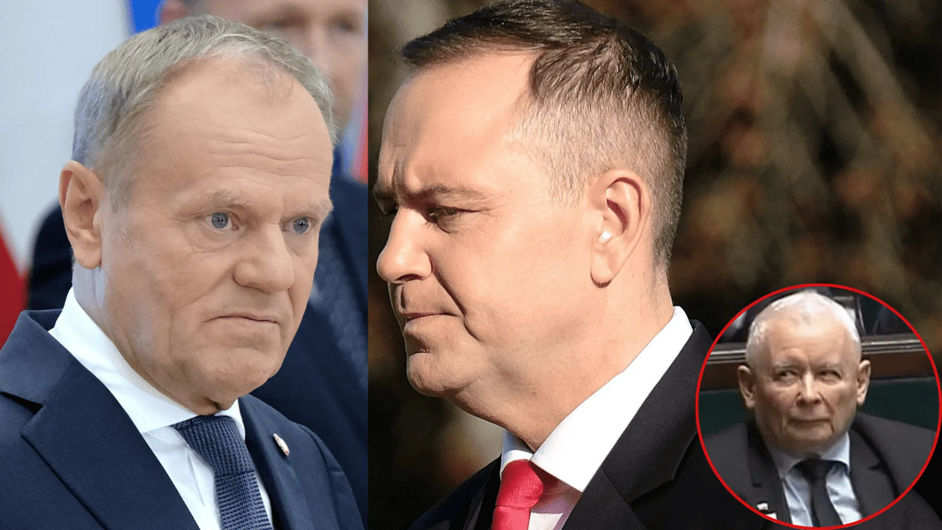 Tusk, Kaczyński, Nawrocki