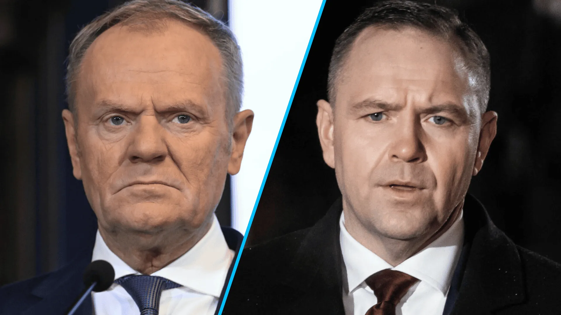 Donald Tusk, Karol Nawrocki