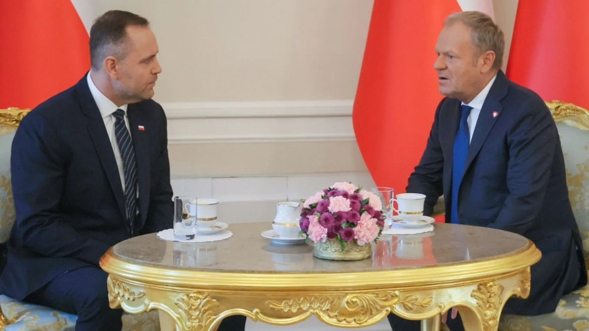 Donald Tusk, Karol Nawrocki