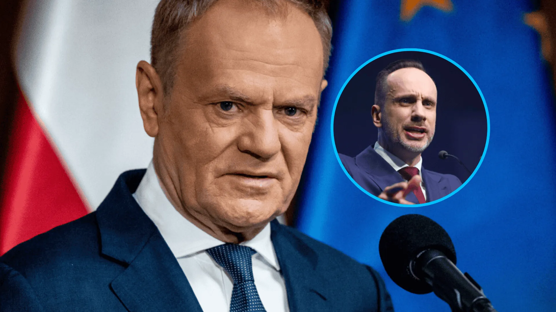 Donald Tusk, Janusz Kowalski, fot. TOMASZ BARANSKI/REPORTER, Andrzej Iwanczuk/REPORTER