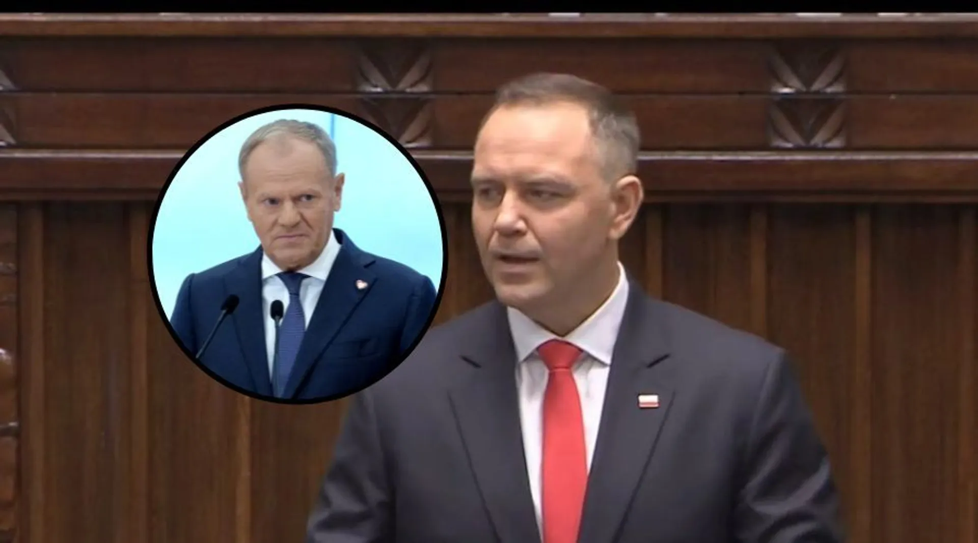Tusk i Nawrocki