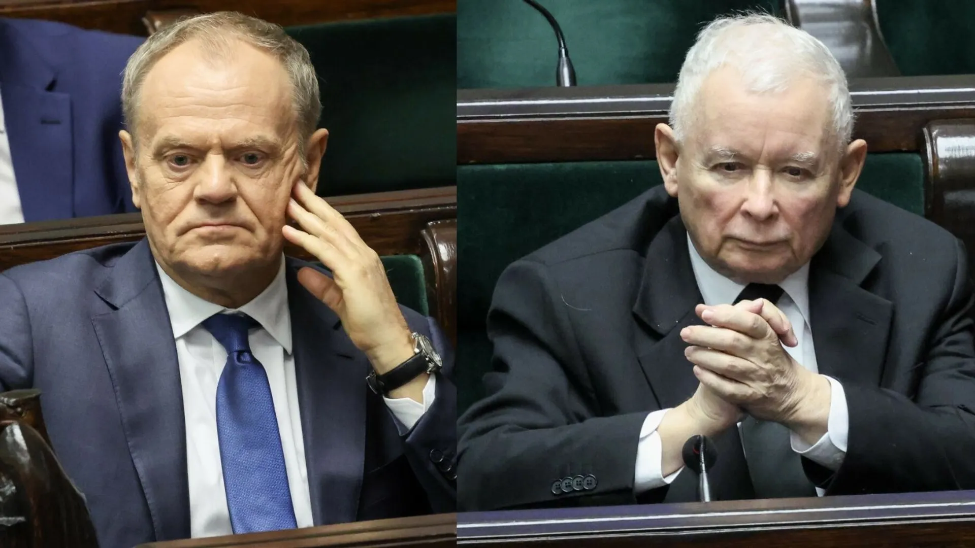 Donald Tusk, Jarosław Kaczyński 