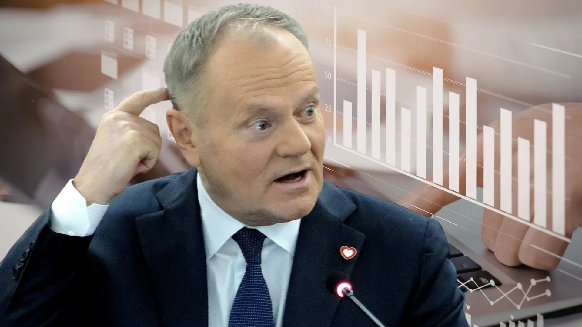 Donald Tusk, sondaż